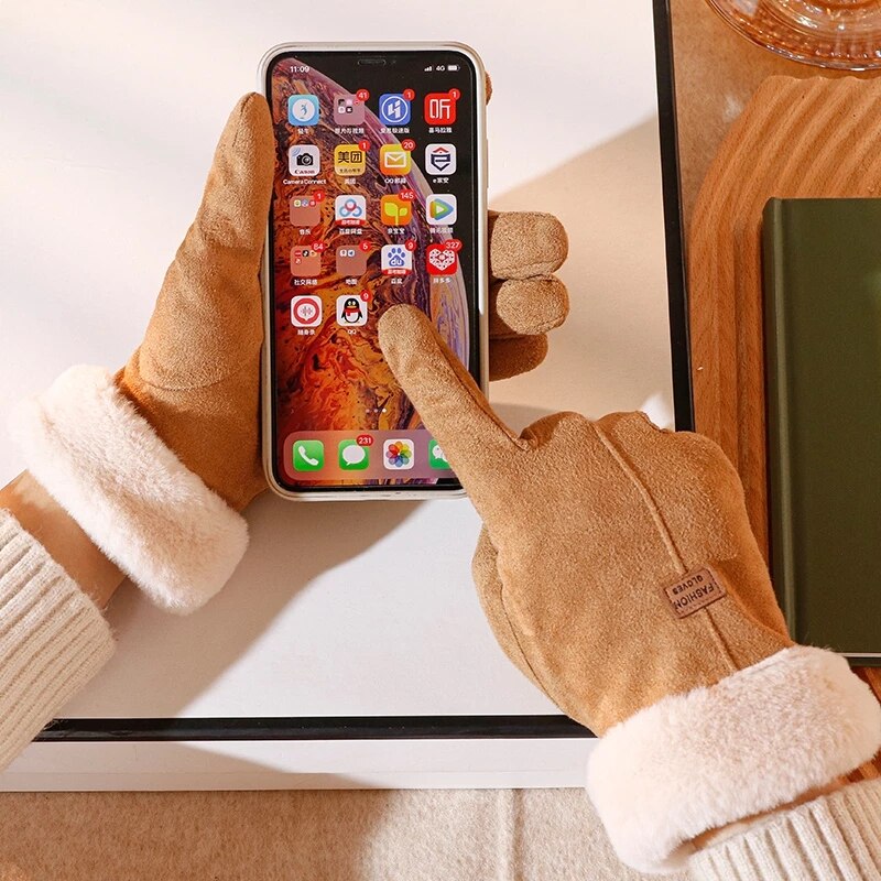 Gants d'Hiver Luxe - Chaleureux et Élégants
