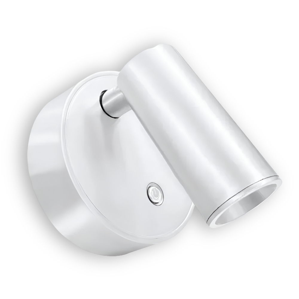Lampe de Chevet Sans Fil Rechargeable à Trois Couleurs - Lampe Murale Magnétique Polyvalente