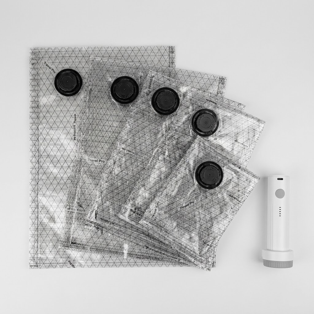 AIRVEX – Solution de Stockage Sous Vide pour Maximiser l'Espace de Bagages