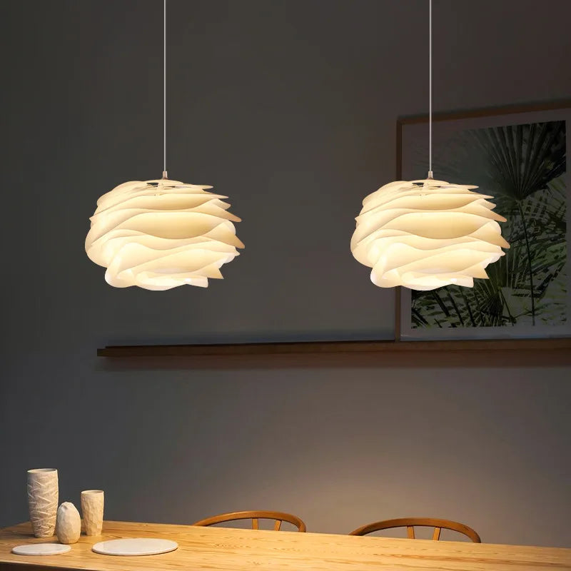 Lustre en verre artistique