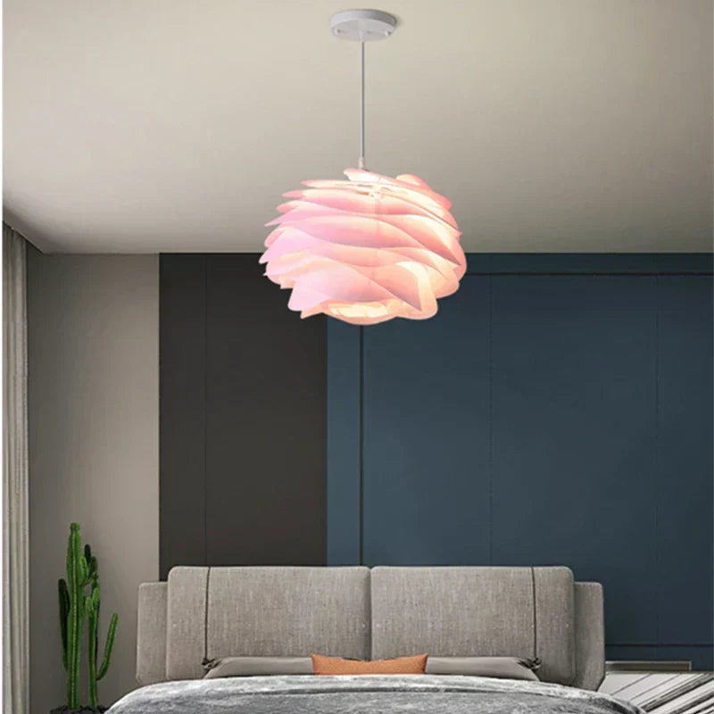 Lustre en verre artistique