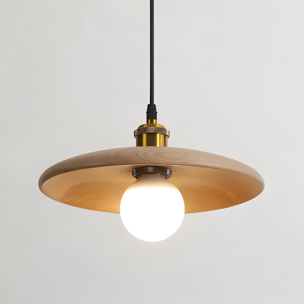 Hikaria Suspension – Suspension en Bois au Design Minimaliste Japonais
