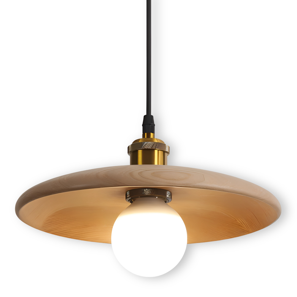 Hikaria Suspension – Suspension en Bois au Design Minimaliste Japonais