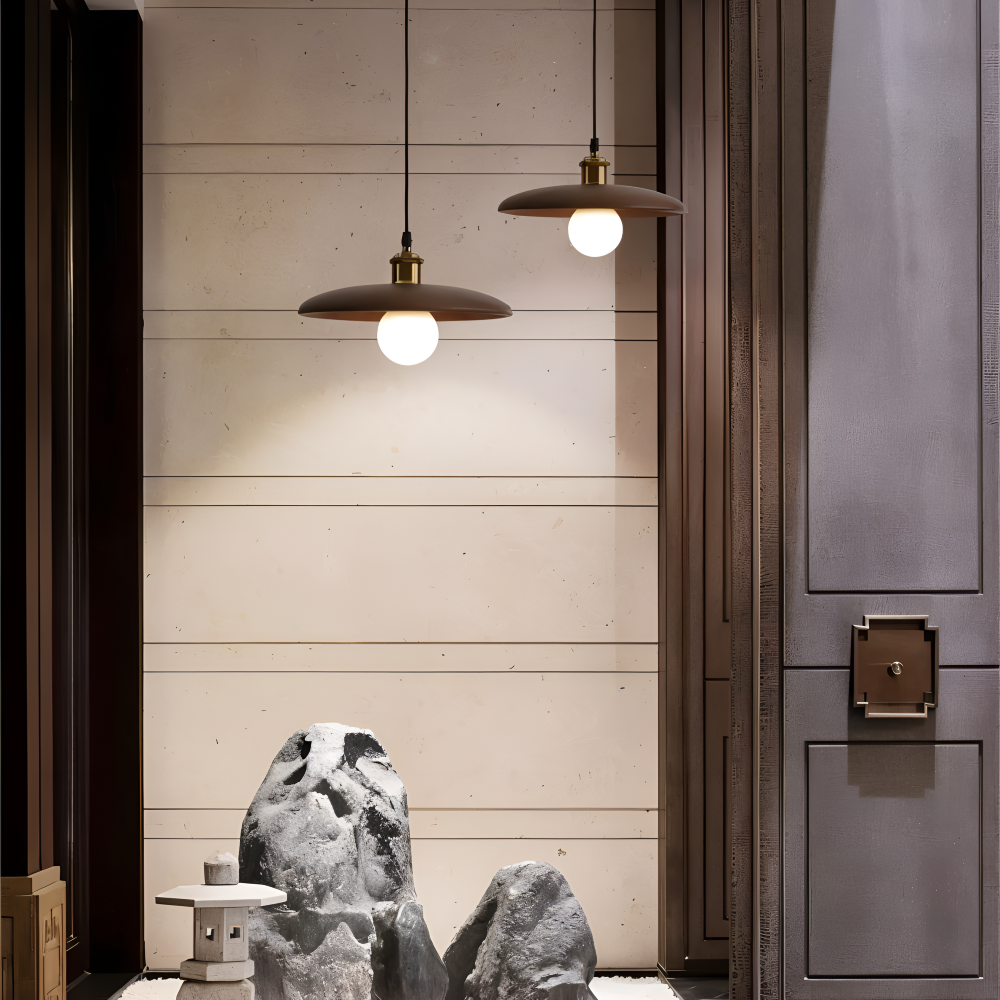 Hikaria Suspension – Suspension en Bois au Design Minimaliste Japonais