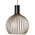 Lampe Suspendue Nordic Wood – Lampe Vintage en Bois avec Design Rustique pour le Salon