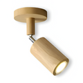 NordBeam – Spot de Plafond Réglable en Bois et Métal avec Éclairage LED