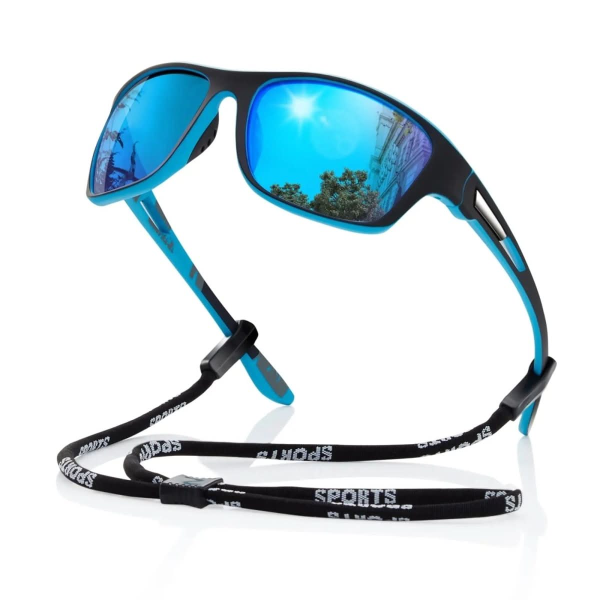 POLARSPORTX Pro – Lunettes de sport polarisées avec protection UV400 pour les activités de plein air et la vie quotidienne