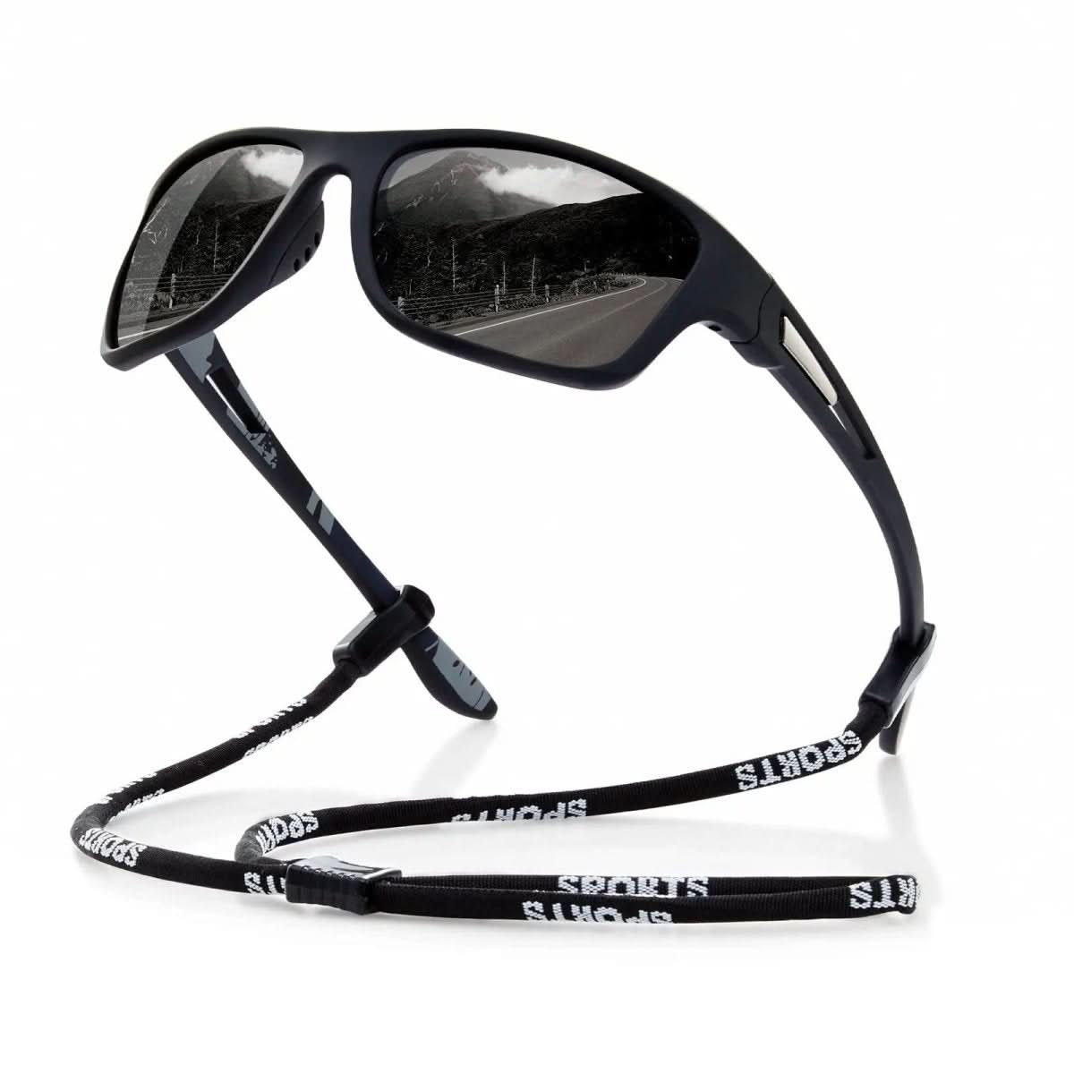 POLARSPORTX Pro – Lunettes de sport polarisées avec protection UV400 pour les activités de plein air et la vie quotidienne