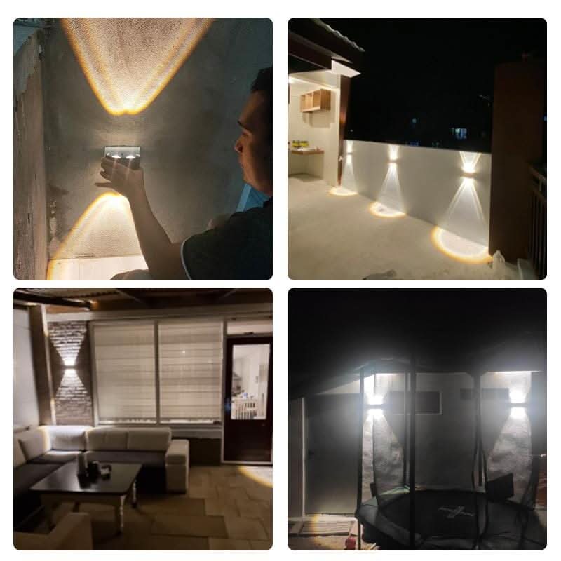 EXTERA - Applique murale LED d'extérieur conçue pour une durabilité à l'épreuve des intempéries et un éclairage extérieur moderne