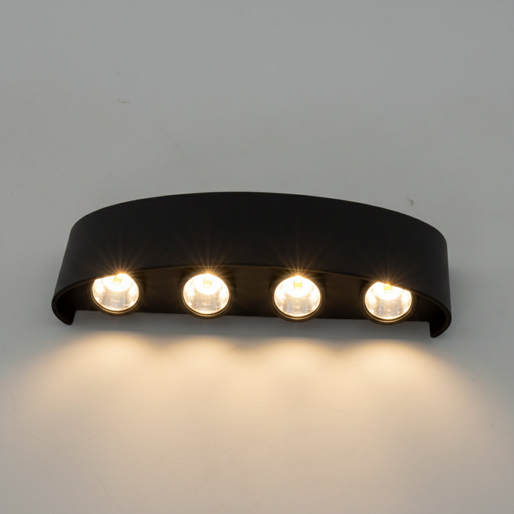 EXTERA - Applique murale LED d'extérieur conçue pour une durabilité à l'épreuve des intempéries et un éclairage extérieur moderne