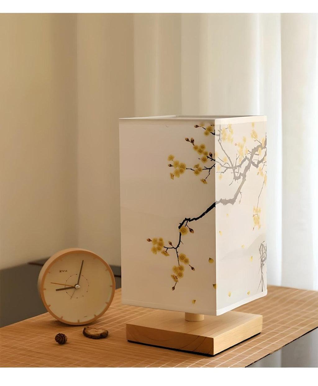 TokyoLume - Lampe à poser compacte avec lumière douce et forme carrée moderne