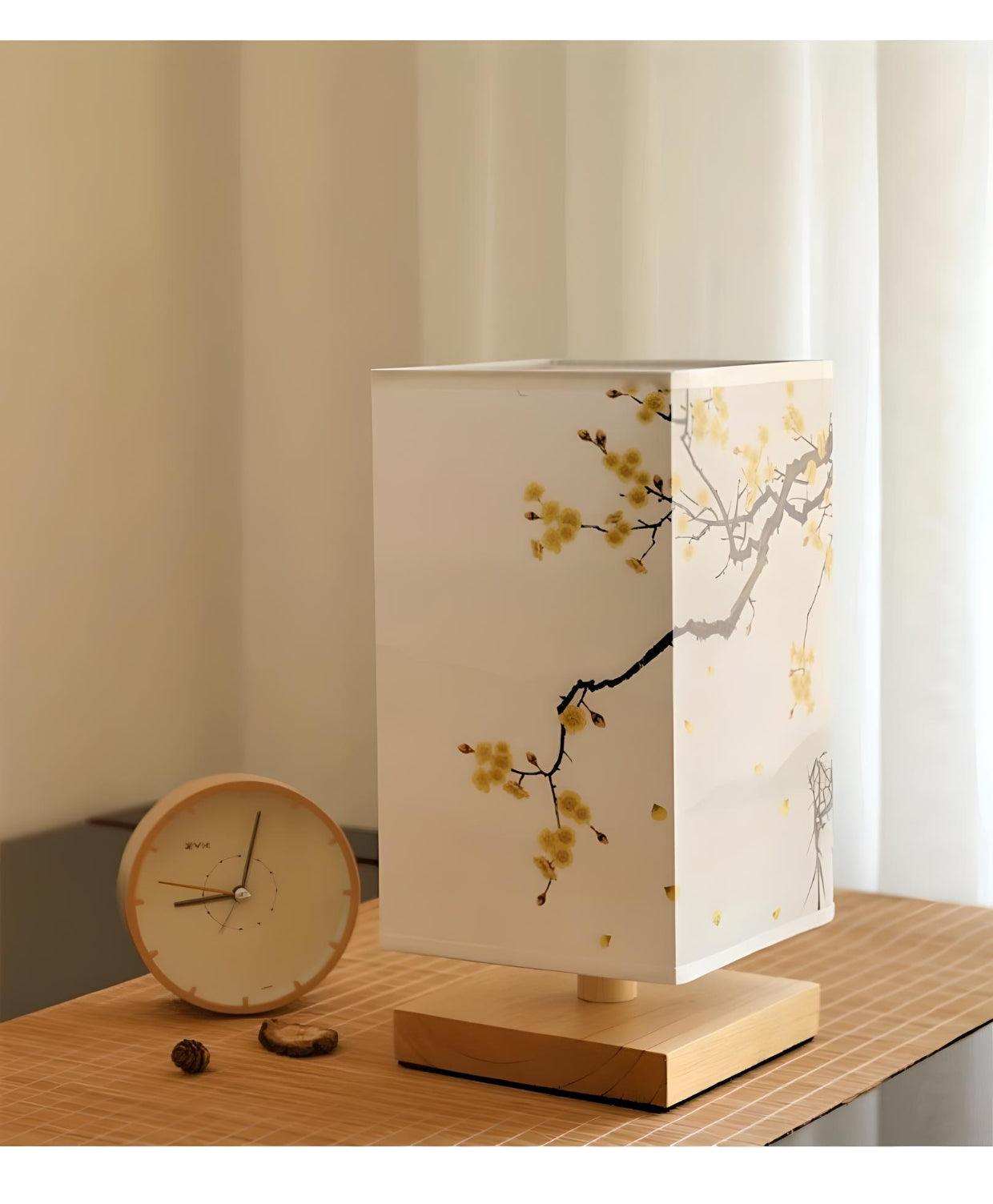 TokyoLume - Lampe à poser compacte avec lumière douce et forme carrée moderne