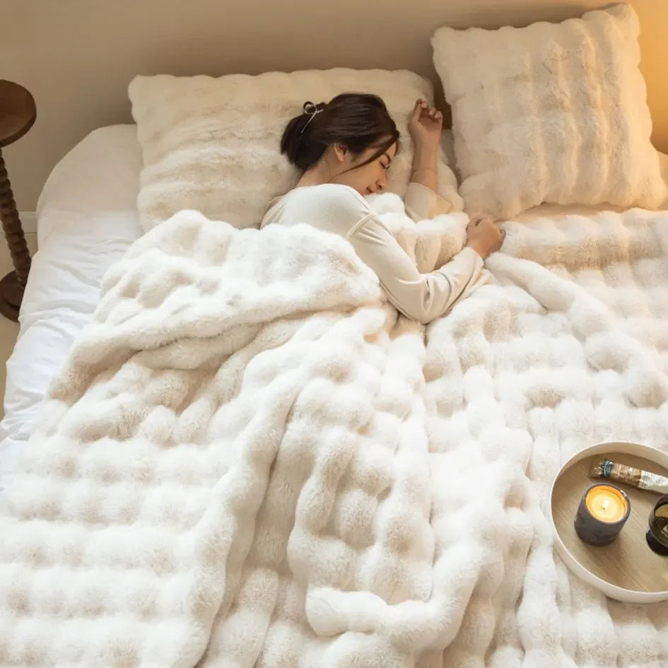 CozyDecke™ | Doux & Chaud | Élégant & Facile à Entretenir | Parfait pour Toutes les Saisons