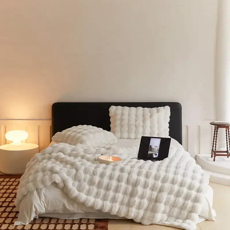 CozyDecke™ | Doux & Chaud | Élégant & Facile à Entretenir | Parfait pour Toutes les Saisons