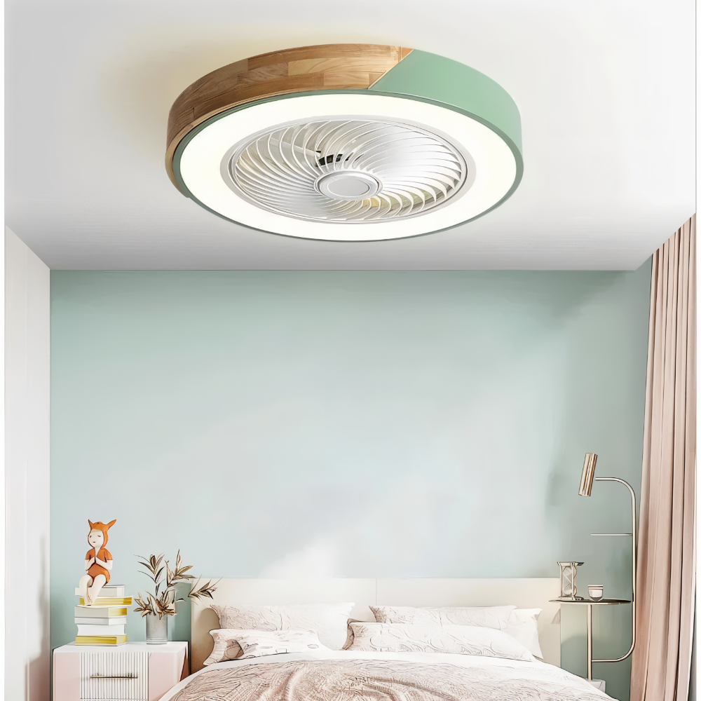 AeroVento – Ventilateur de plafond intelligent avec éclairage LED et fonctionnement silencieux