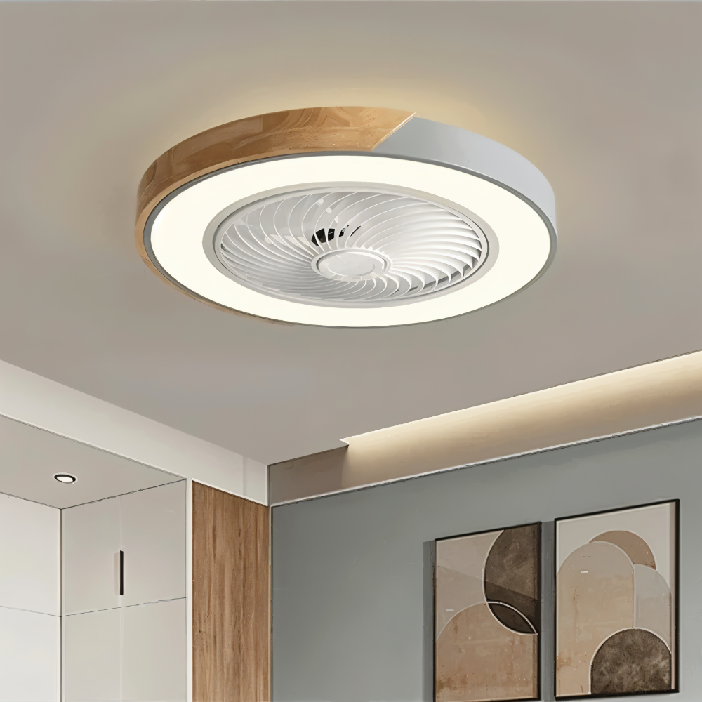 AeroVento – Ventilateur de plafond intelligent avec éclairage LED et fonctionnement silencieux