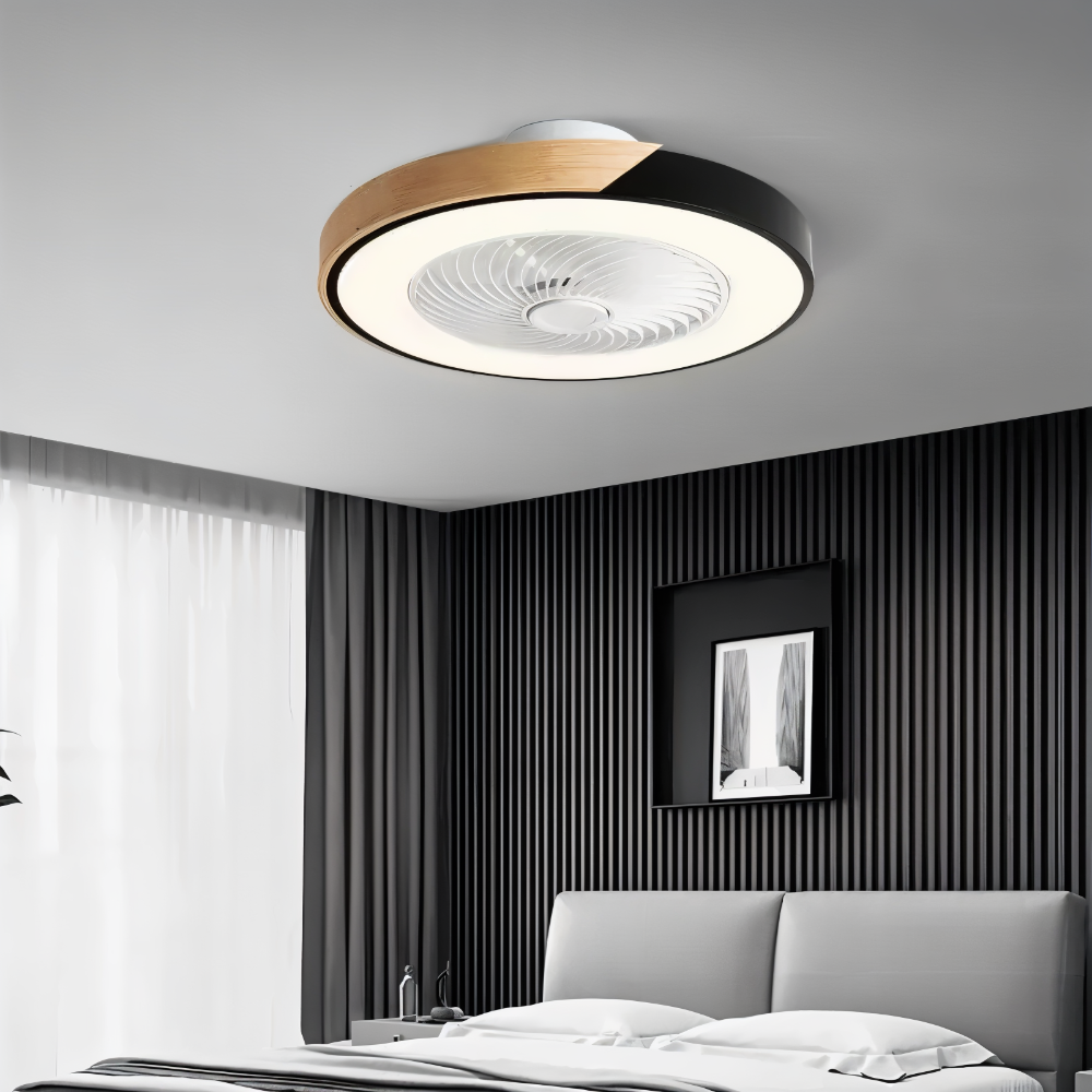 AeroVento – Ventilateur de plafond intelligent avec éclairage LED et fonctionnement silencieux