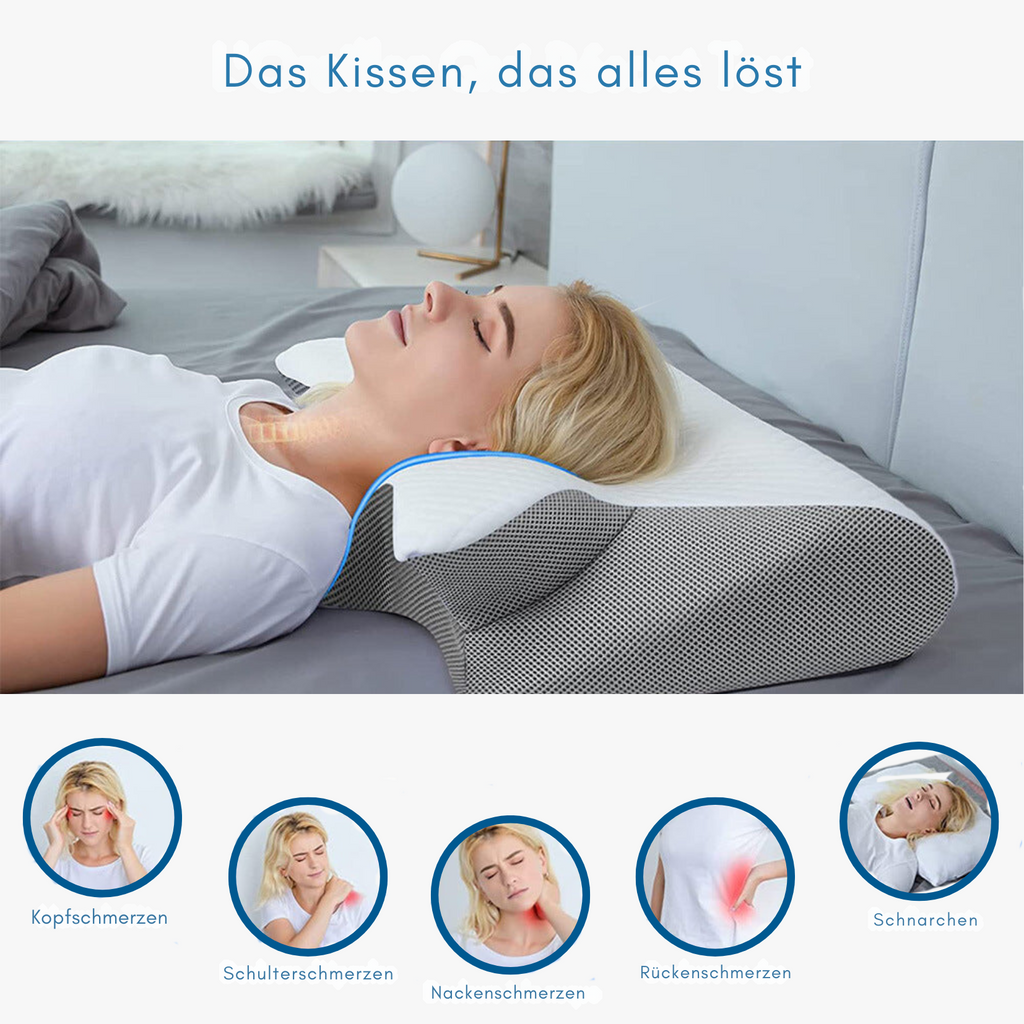 ZenHaven™ Oreiller en Mousse à Mémoire