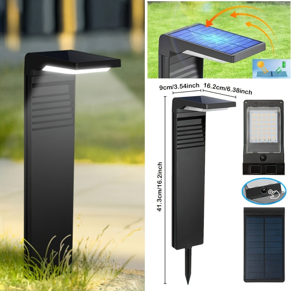 Éclairage de Chemin de Jardin Solaire – Moderne et Fonctionnel