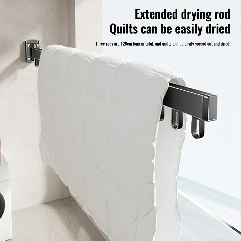 WallDry™ | Étagère murale pliable pour le séchage