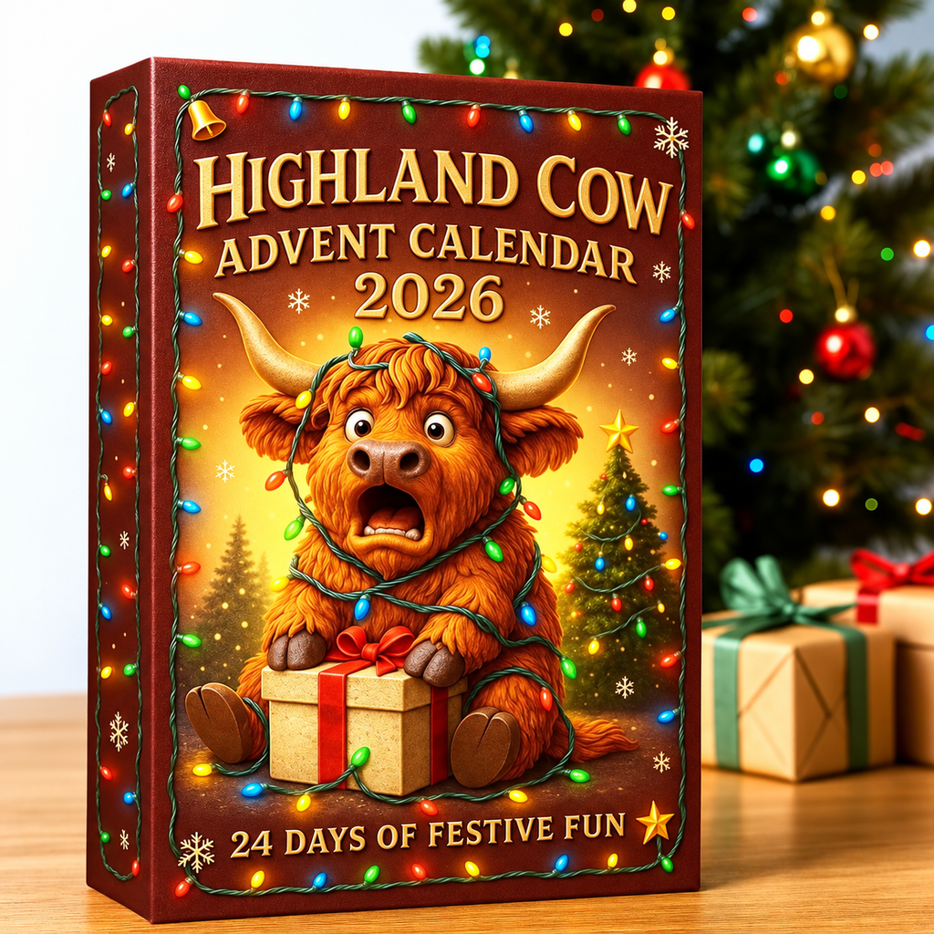 Calendrier de l'Avent Vache des Highlands 2026
