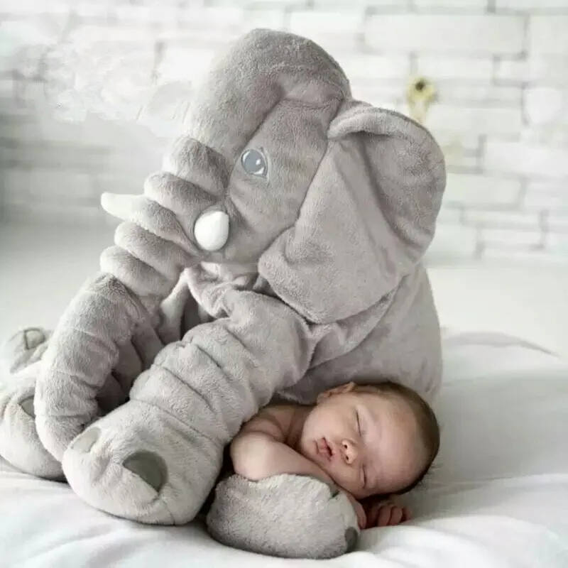 Coussin Bébé Éléphant Câlin – Doux, Câlin et Confortable