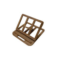 WOODIFY - Support en bois ajustable pour ordinateur portable de 11 pouces, accessoire de bureau pliable