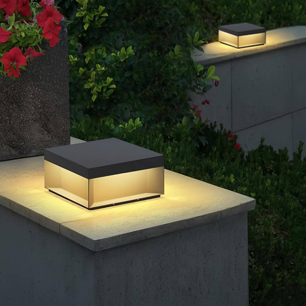 Lampe de Poste Solaire d'Extérieur - Étanche IP65