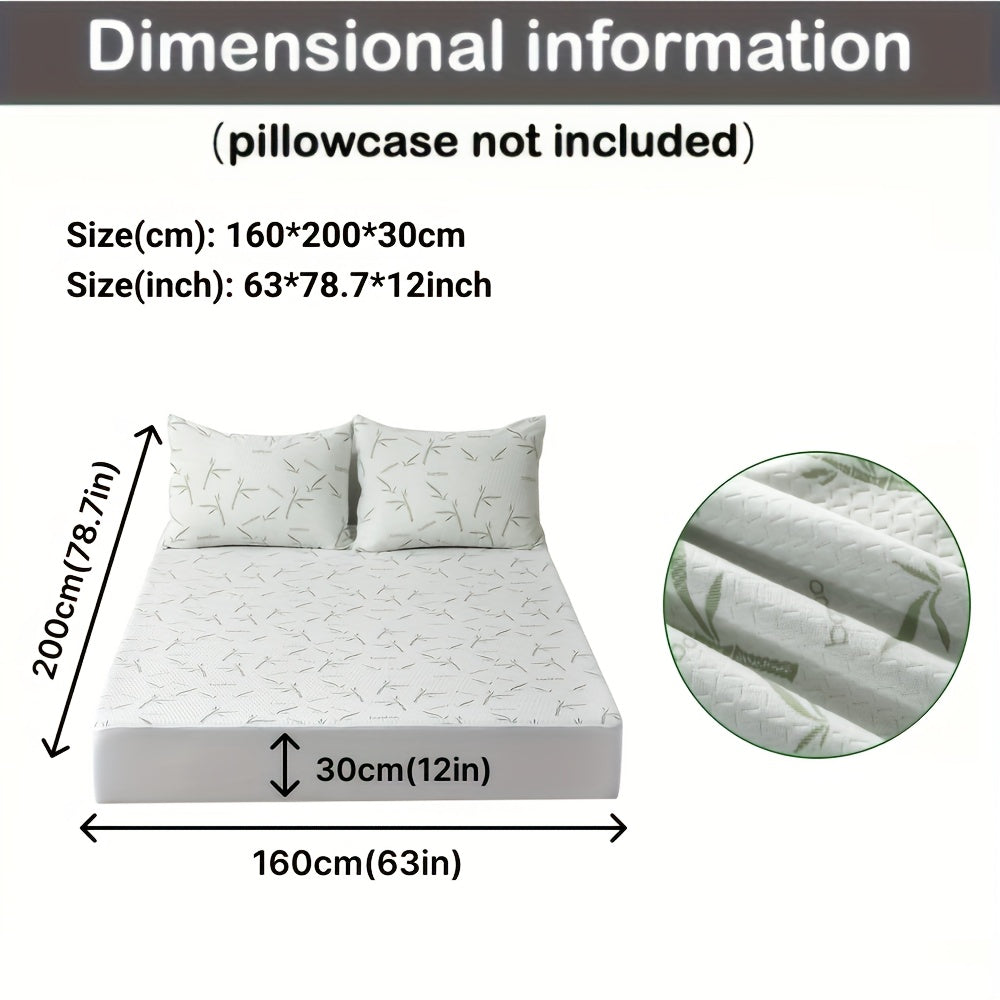 BambooCool Protège-matelas – Respirant et Rafraîchissant pour un Confort de Sommeil Amélioré