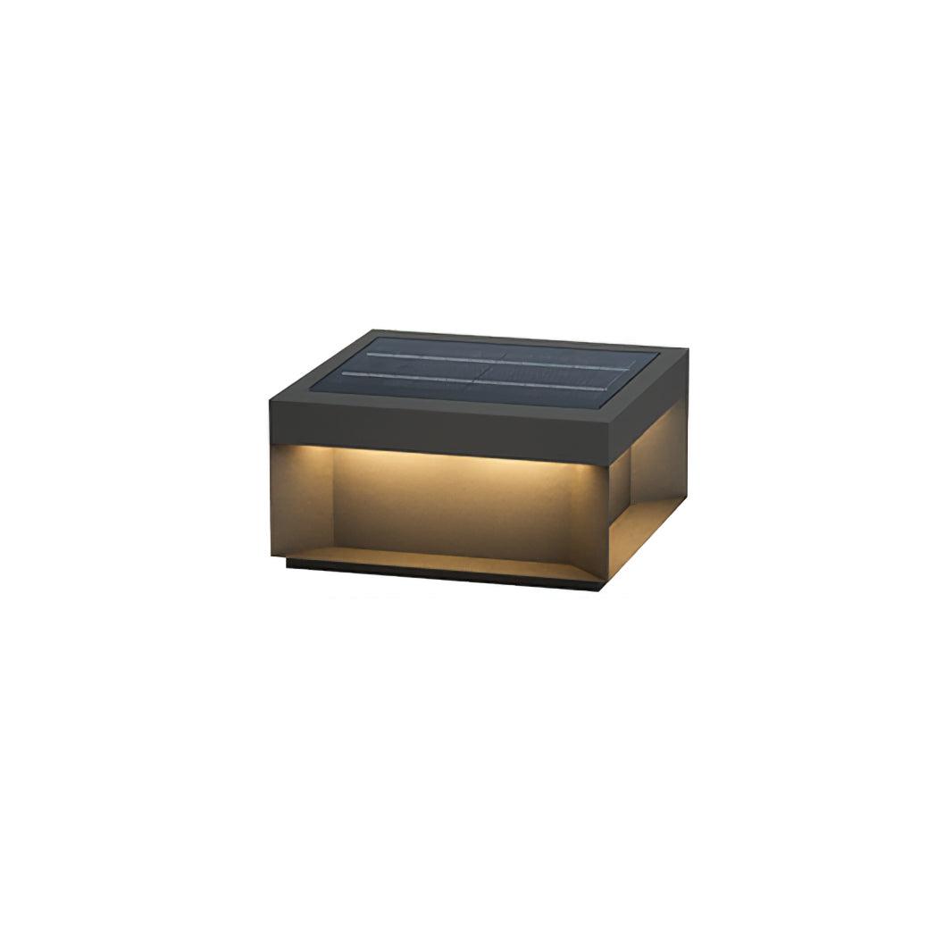 Lampe de Poste Solaire d'Extérieur - Étanche IP65