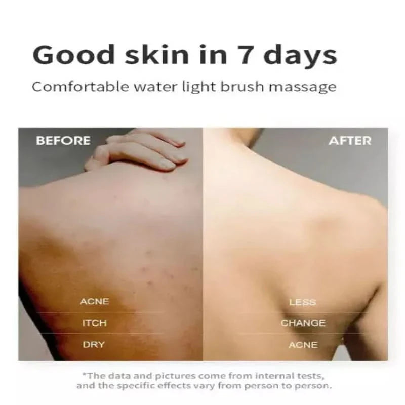Massage de nettoyage complet sans effort sous la douche