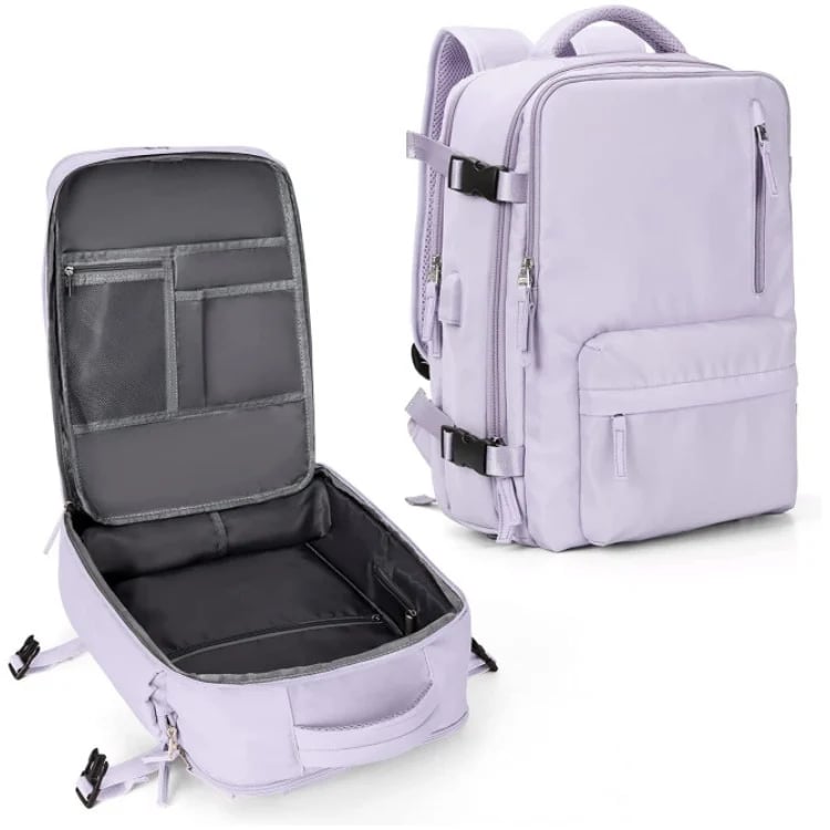 Grand sac de voyage pour femmes, sac à dos de randonnée imperméable – 35L multifonction