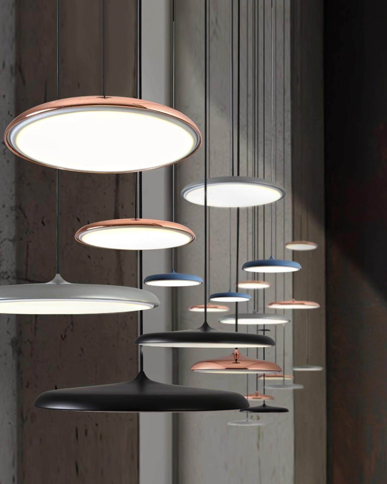Suspension au Design Simple pour Intérieurs Modernes