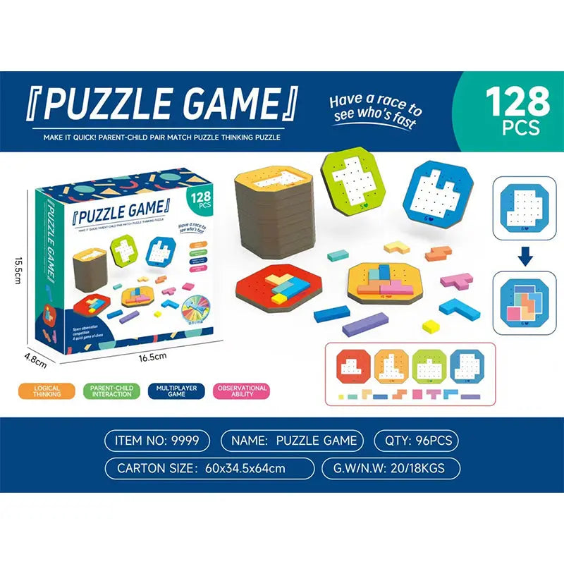 BrainBuild™ | Jeu de logique pour enfants et famille, 108 blocs + 20 défis