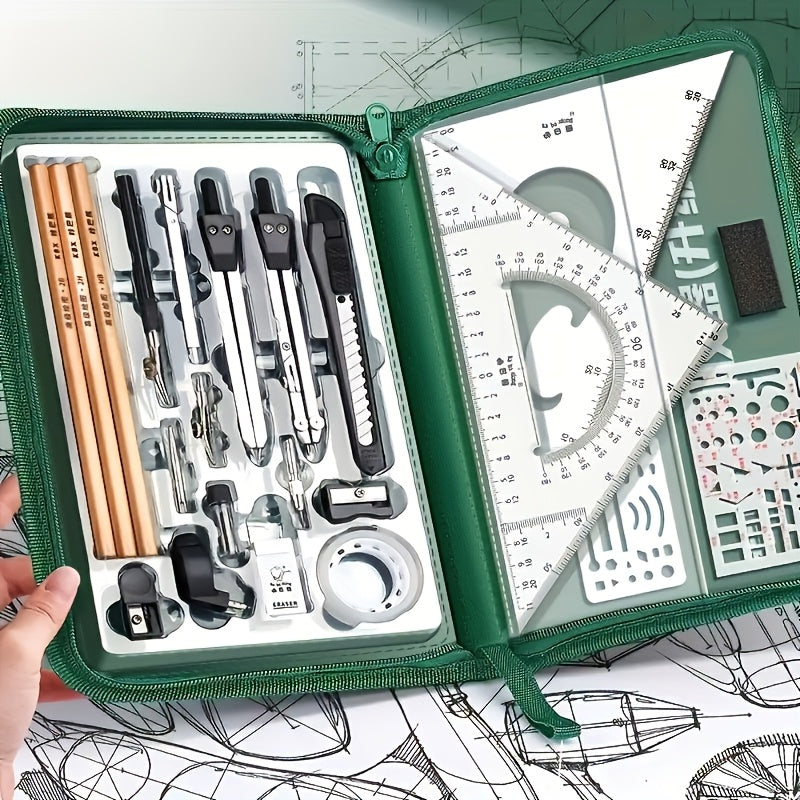 PrecisionDraft Ensemble de Dessin – Durable et Polyvalent