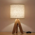 Lampe Tripod en Style Naturel - Pour un Éclairage Chaud et Moderne