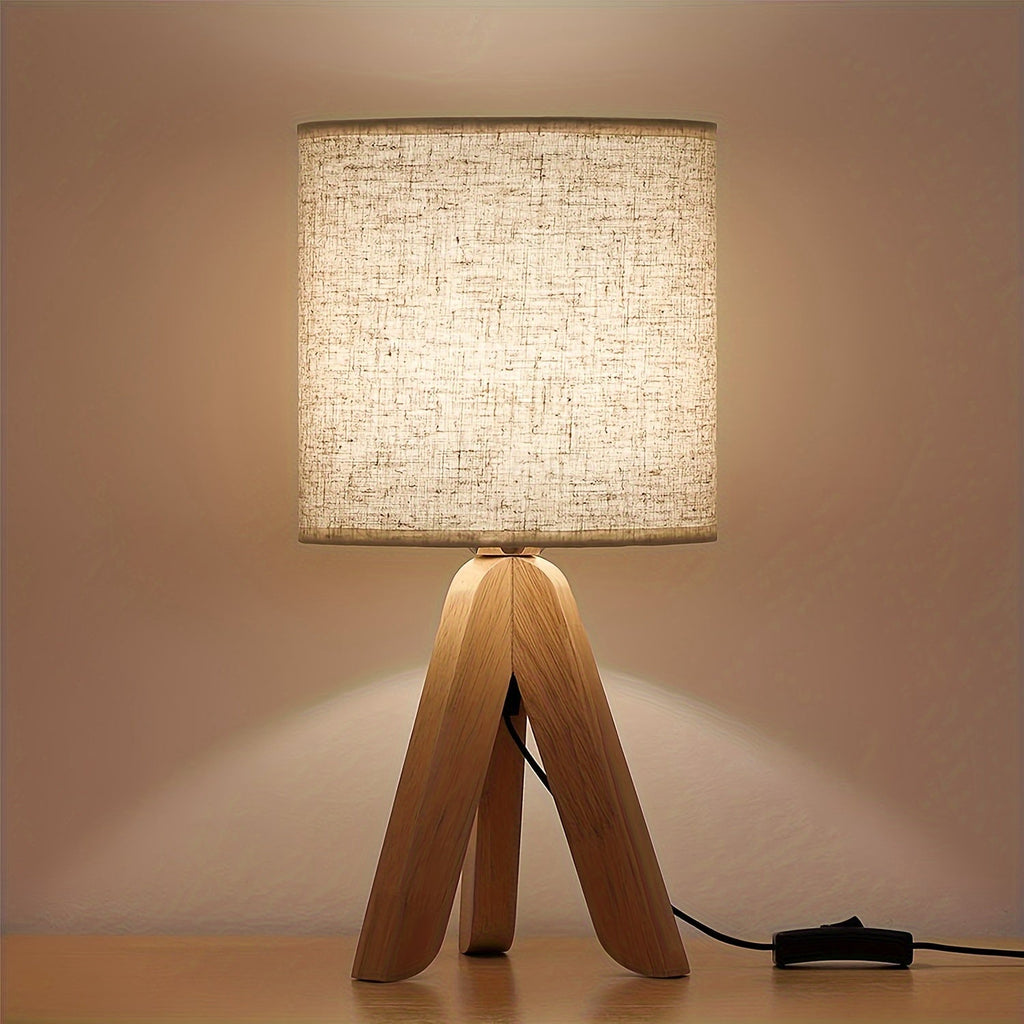 Lampe Tripod en Style Naturel - Pour un Éclairage Chaud et Moderne
