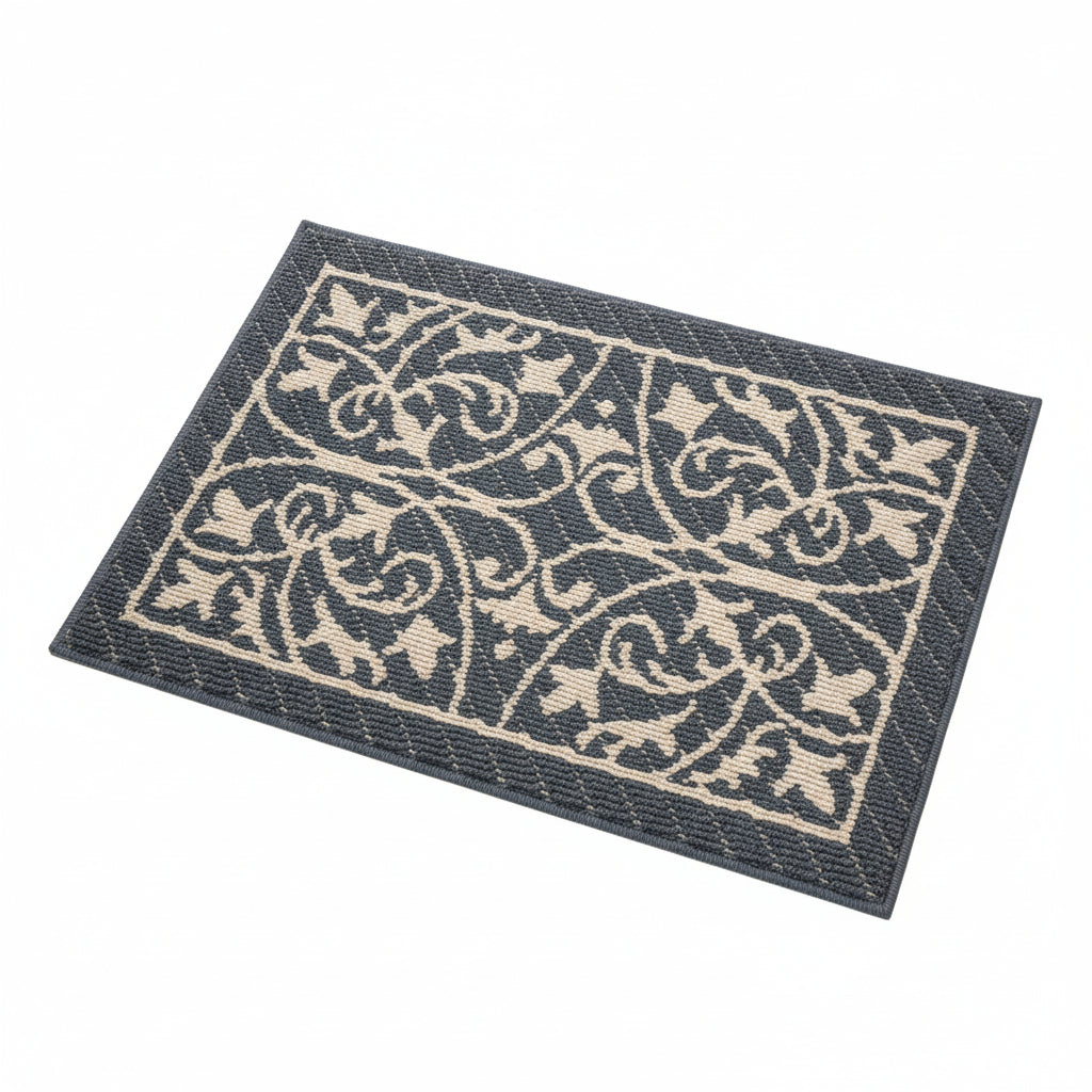 PUREHOME - Tapis d'entrée intérieur à profil bas antidérapant 1 pièce
