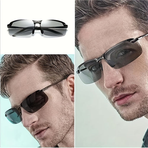 Lunettes de soleil Photochrome Luminexx | Auto-teintées & Élégantes | Pour le Jour & la Nuit | Protection polyvalente élégante