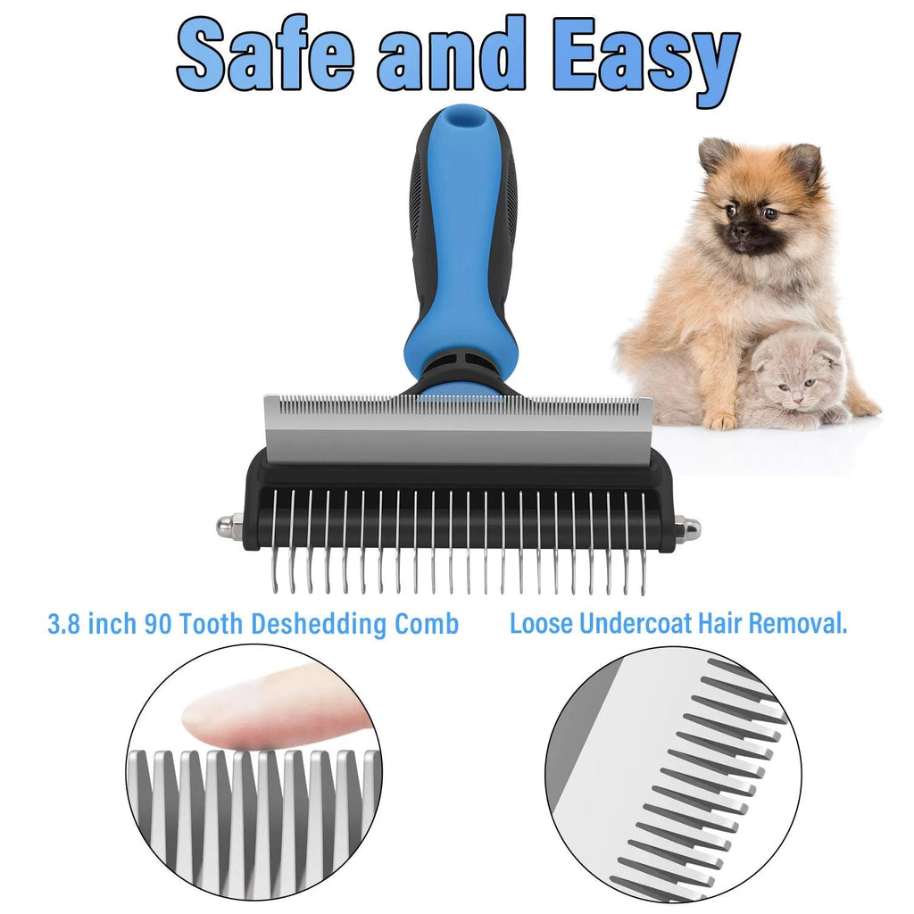 SOFTPAW – Peigne démêlant pour animaux de compagnie pour un toilettage doux et efficace