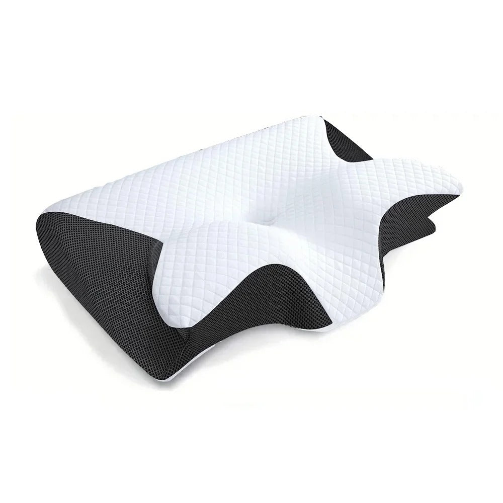 DreamAlign Oreiller Orthopédique – Oreiller de Luxe en Mémoire de Forme pour Douleurs Cervicales & Toutes les Positions de Sommeil