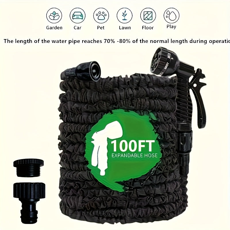 HYDROFLEX – Tuyau de Jardin Haute Pression avec Pistolet