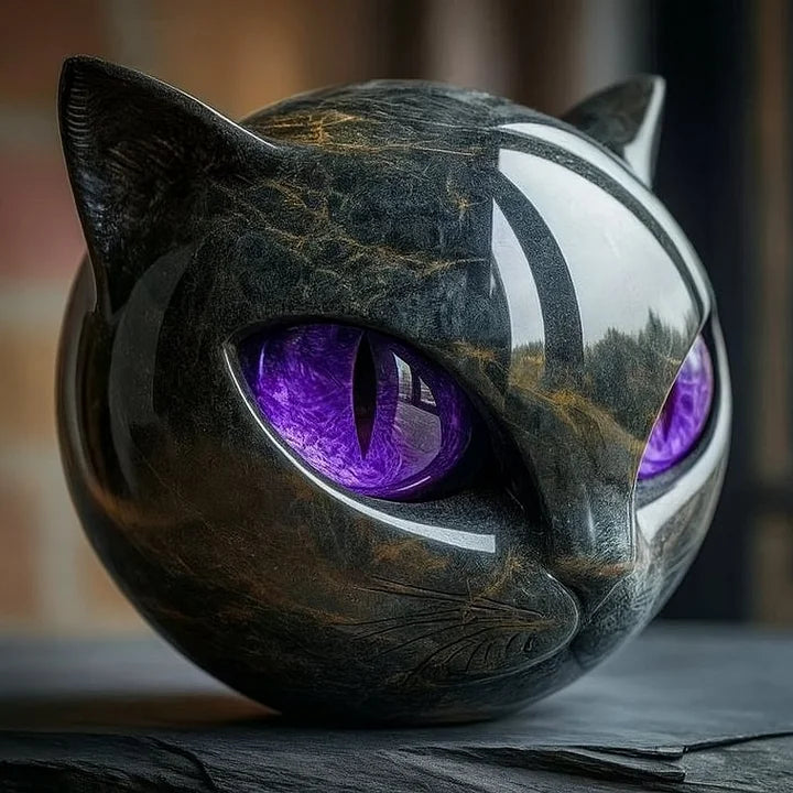 50% de réduction | Noctura™ | Sculpture mystique de chat noir