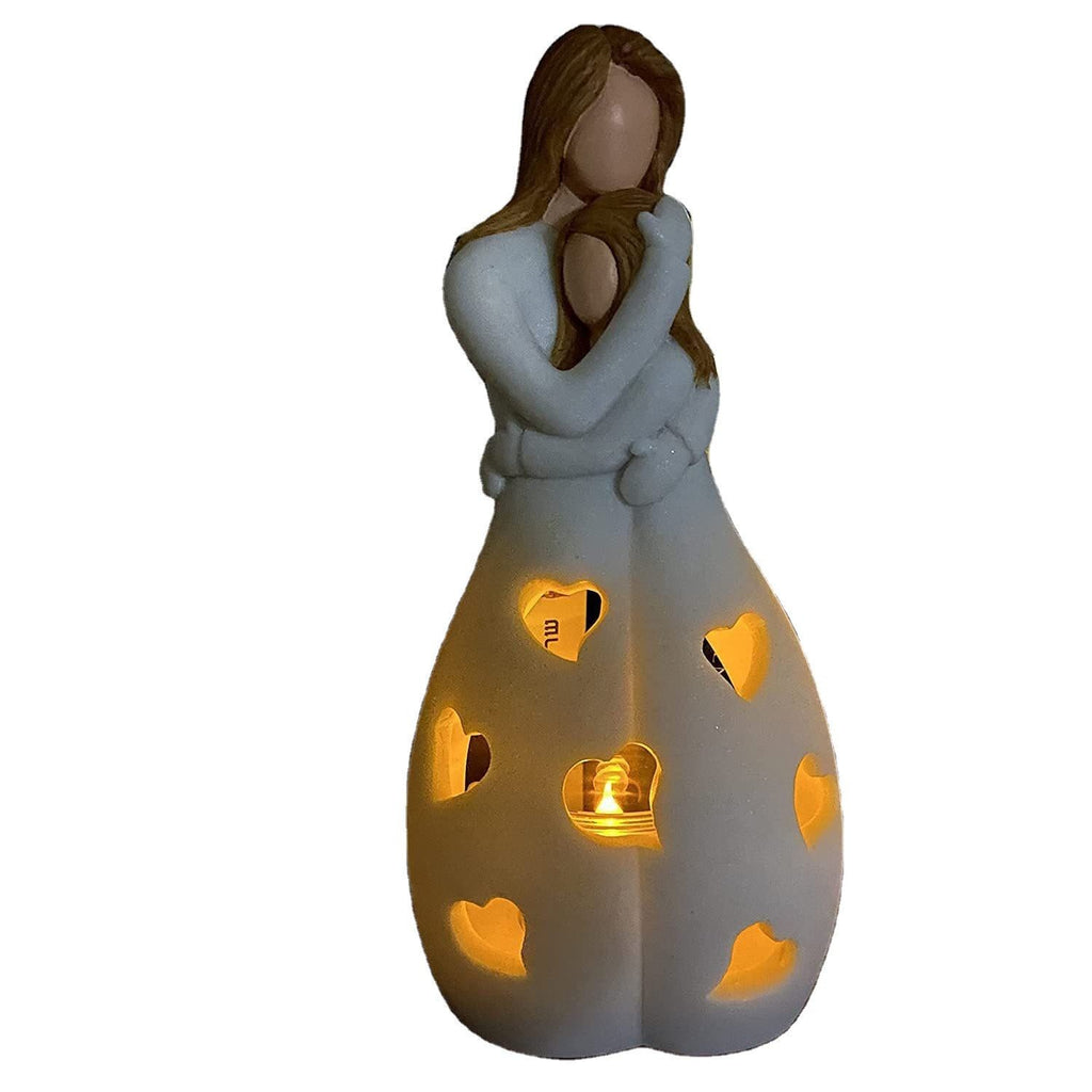 Lampe de Table en Forme de Cœur Symbole d'Amour Éternel