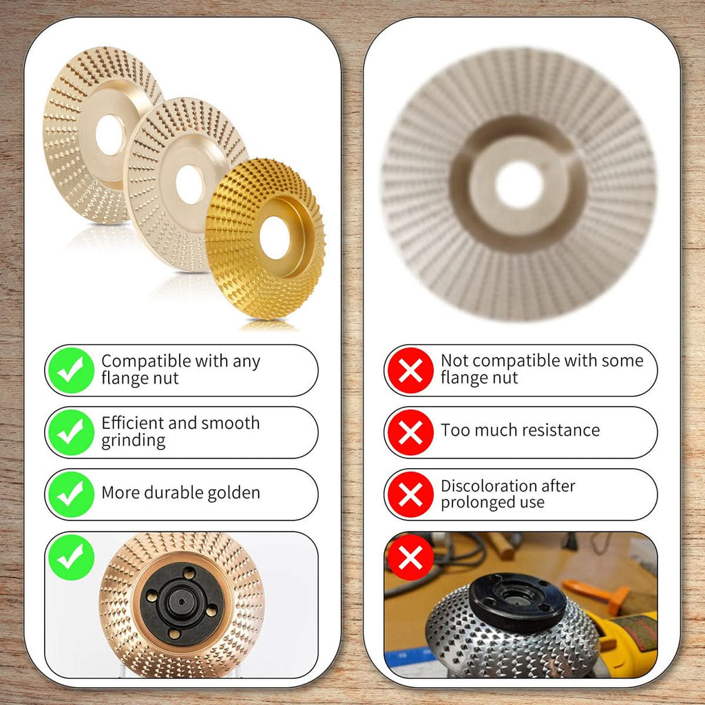 Kit de disque de sculpture sur bois – Précision et efficacité pour vos créations