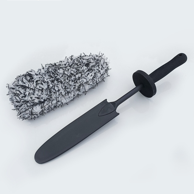 WheelGlow™ | Brosse à jantes en microfibre – Nettoyage en profondeur sans rayures pour des roues impeccables