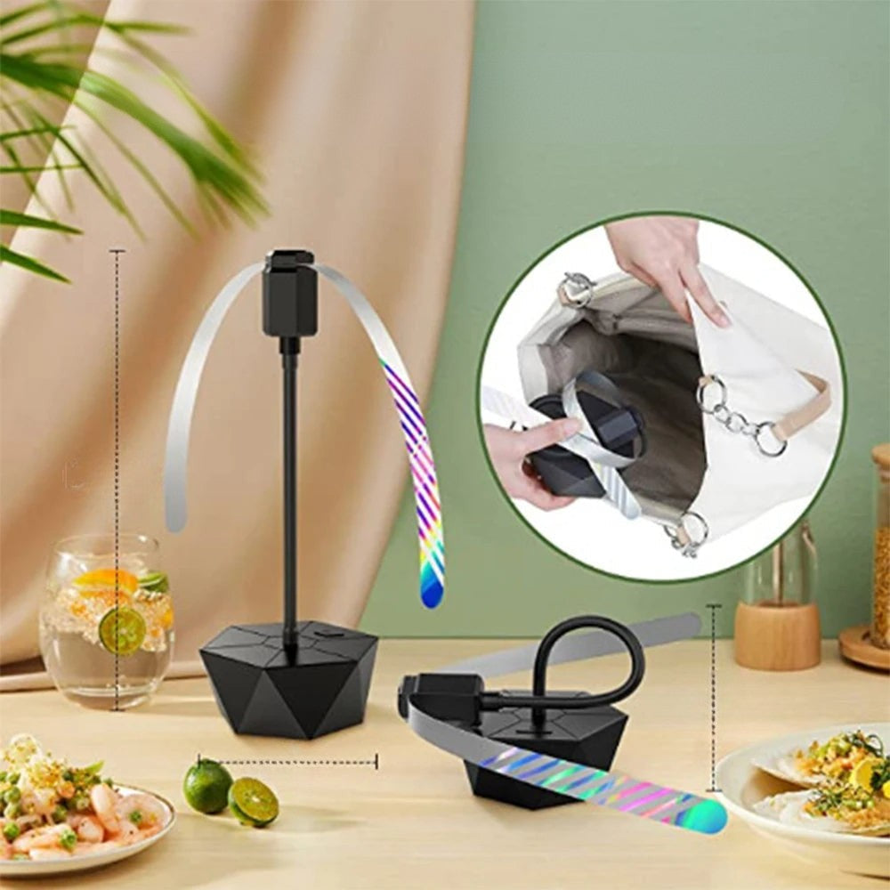 Ventilateur de table repoussant les mouches avec des pales rotatives