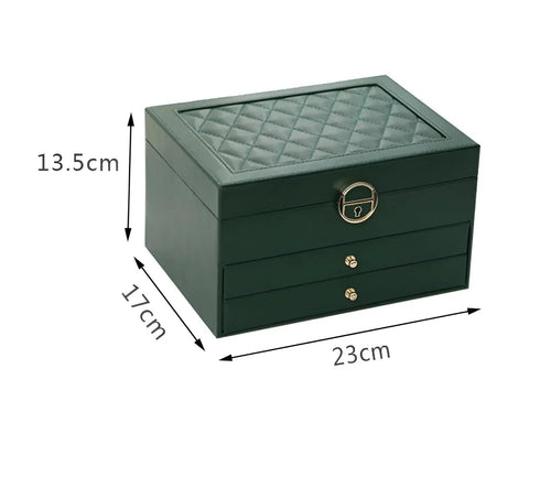 Boîte à Bijoux de Luxe à Plusieurs Couches - EleganceBox