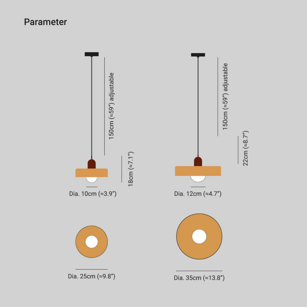 Design LED Lampe Suspendue - GloboLuxe