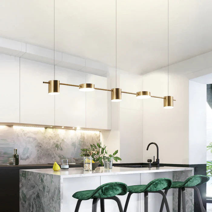 Lampe Suspendue Moderne en Aluminium - AuraDrum
